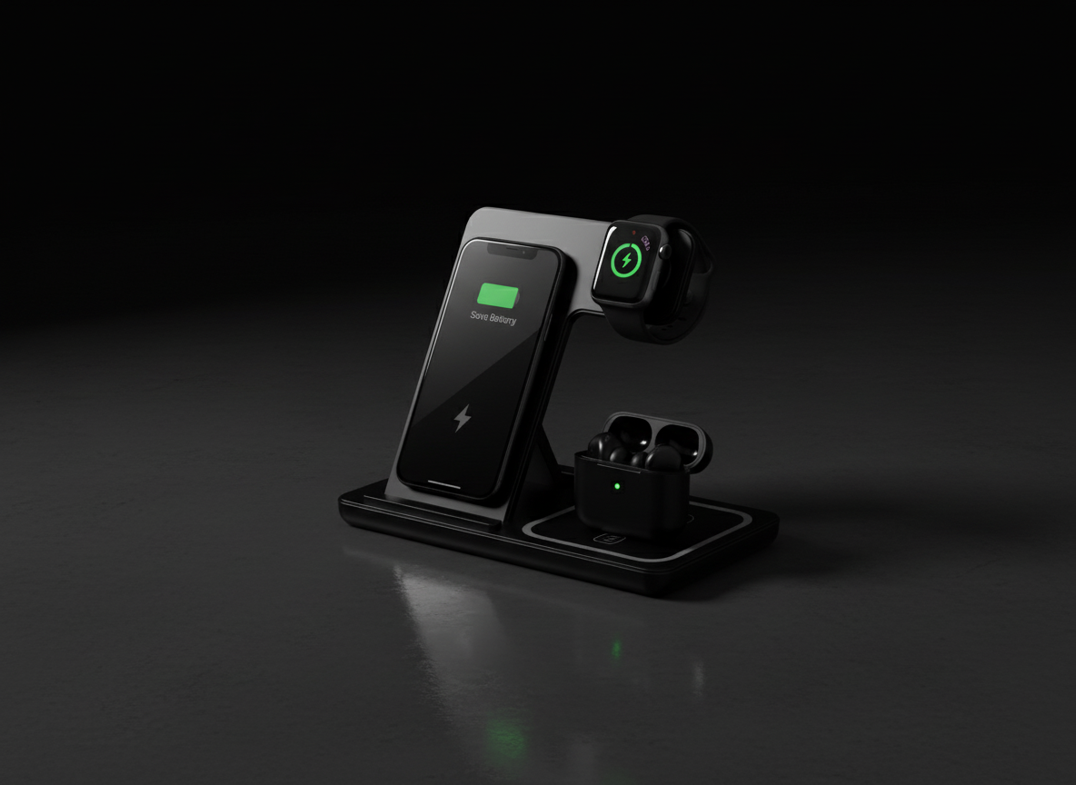 3-in-1 Fast Wireless Charger Station™